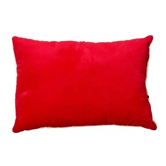 Glitzhome&reg; Hooked Christmas Gnomes Throw Pillow {9}