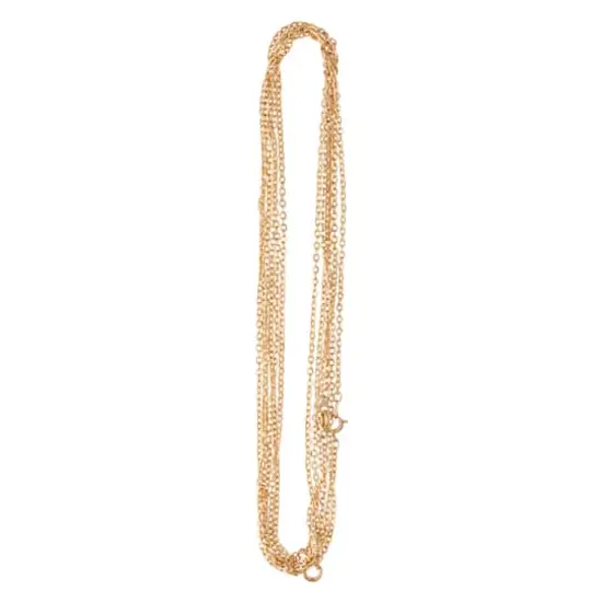 Hamilton Gold Flat Oval Chain Necklaces By Bead Landing&trade; {1}