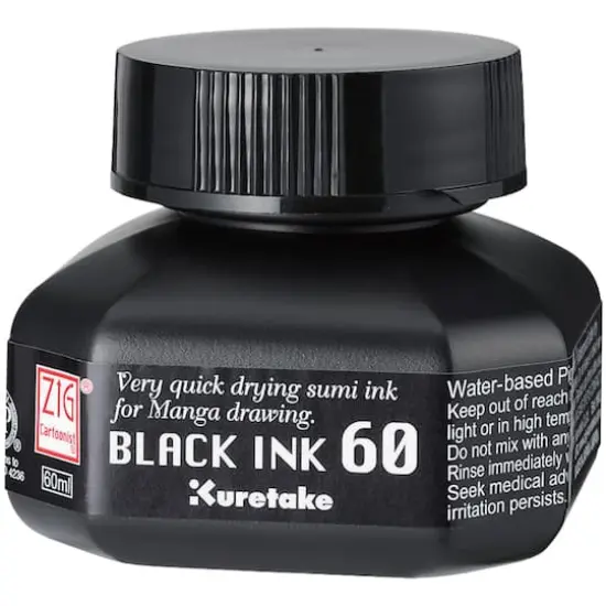Kuretake Zig Cartoonist Black Ink {1}
