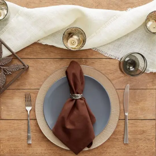 DII&reg; Oversized Napkin, 6ct. Bark Brown {7}