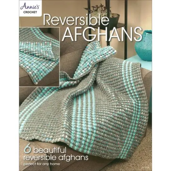 Annie's Crochet Reversible Afghans Book {1}