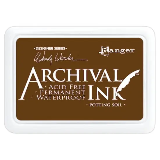 Ranger Archival Ink&trade; Pad Potting Soil {1}
