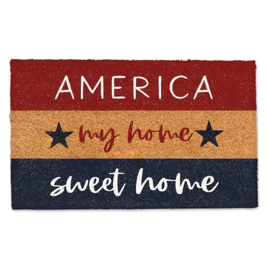 America My Home Sweet Home Doormat {1}