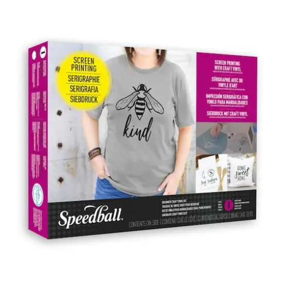 Speedball&reg; Beginner Screen Printing Craft Vinyl Kit {1}