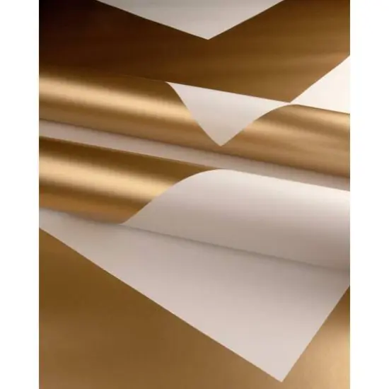 RoomMates Gold Large Chevron Peel & Stick Wallpaper {7}