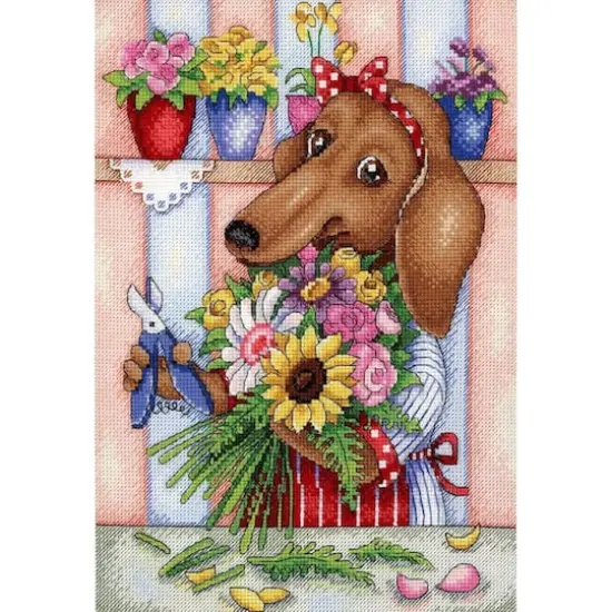 MP Studia Florist Cross Stitch Kit {1}