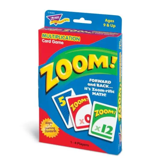 Trend Enterprises&reg; Zoom!&trade; Multiplication Card Game {6}