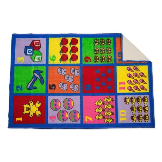 DII&reg; Numbers Kids Play Rug, 3ft. x 5ft. {4}