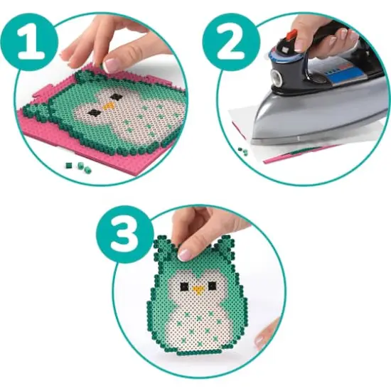 Perler&trade; Squishmallows&trade; Winston Fused Bead Kit {5}