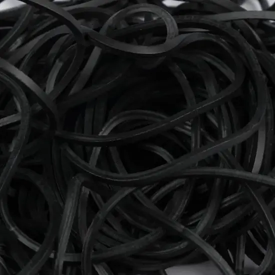 JAM Paper Size 16 Black Rubber Bands, 100ct. {3}