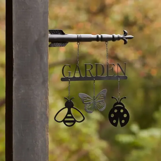 15.5" Butterfly Insect Garden Sign {3}