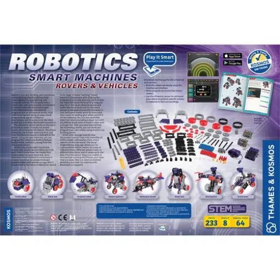 Thames & Kosmos Robotics Smart Machines Rovers & Vehicles Experiment Kit {3}