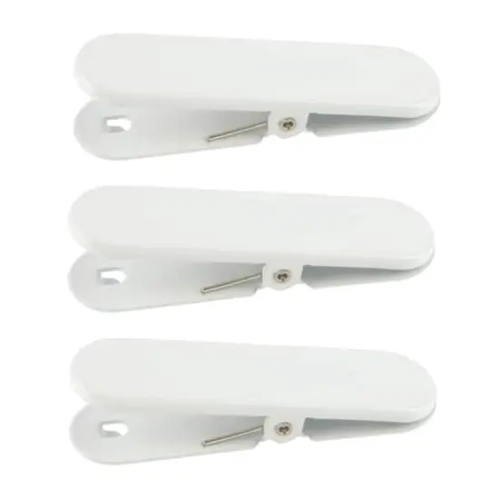 White Metal Pegboard Clips by Simply Tidy&reg;, 3ct. {1}