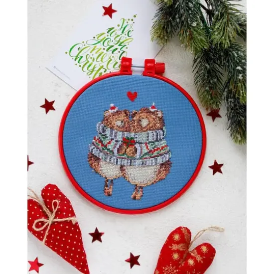 Abris Art Give Me a Hug Cross Stitch Kit {1}