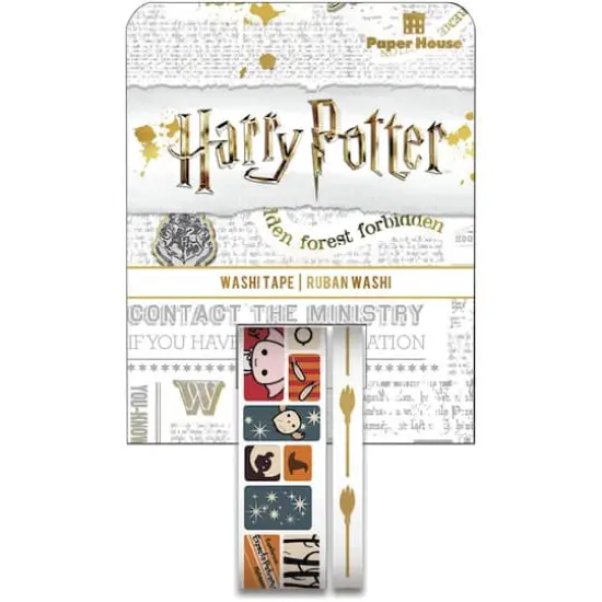 Paper House&reg; Harry Potter Chibi Scenes Washi Tape Set {3}