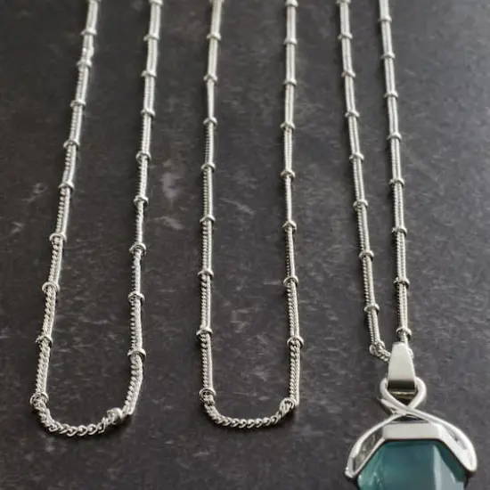 Rhodium Ball Chain Necklaces by Bead Landing&trade; {3}