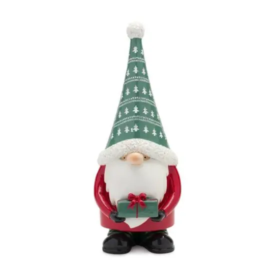 12" Holiday Gnome Figurine Set {3}