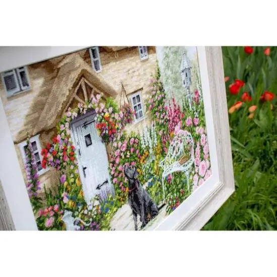 Luca-s The Cottage Garden Counted Cross Stitch Kit {6}