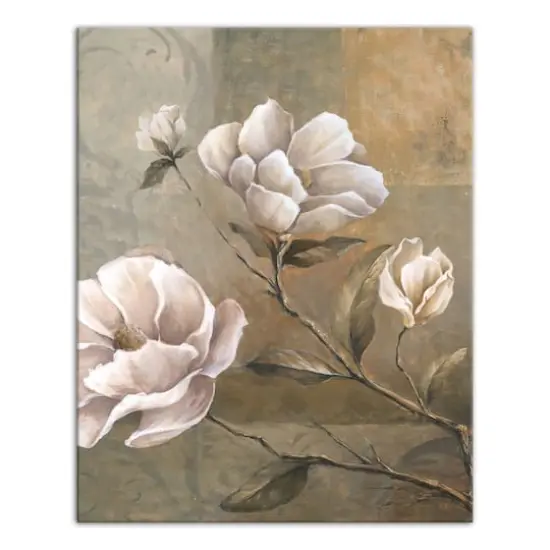 Sage Magnolias 16" x 20" Canvas Wall Art {1}