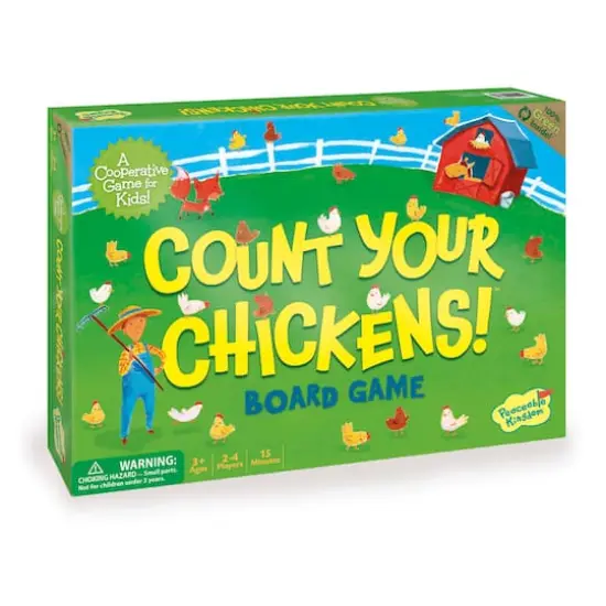 Peaceable Kingdom&trade; Count Your Chickens Cooperative Board Game {1}