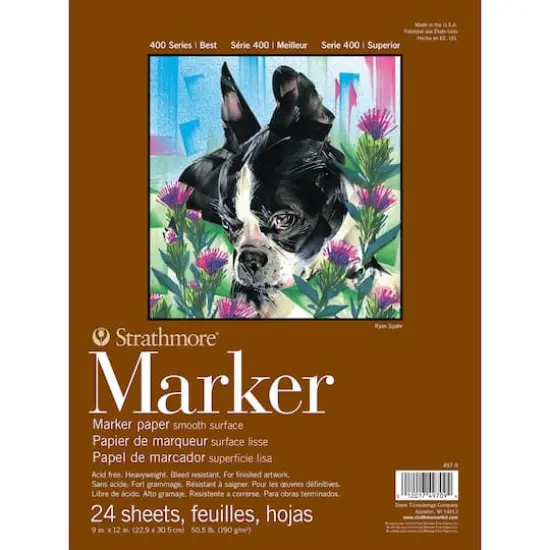 Strathmore Marker Paper Pad, 400 Series, 9" x 12" {1}