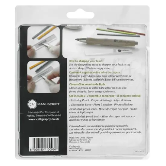 Manuscript Black Lettering Pencil Set  {3}