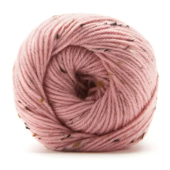 Luxe Merino&trade; Tweed Yarn by Loops & Threads&reg; Bridal Rose {4}
