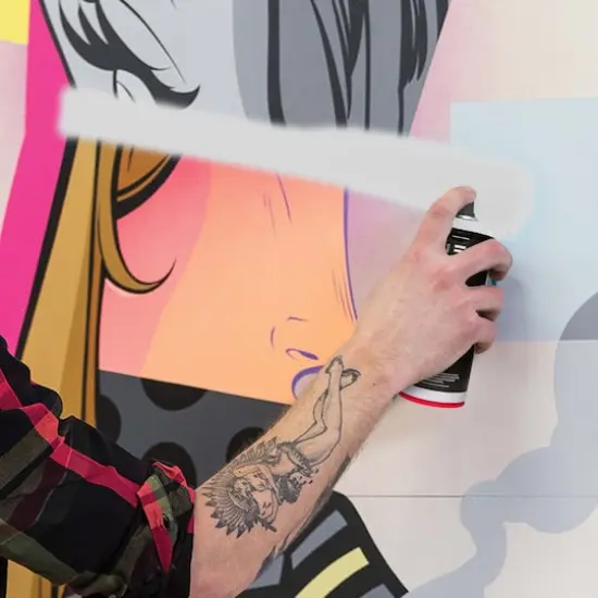 Ironlak Acrylic Spray Paint Smoulder {5}