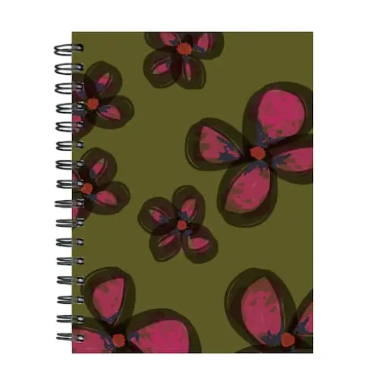TF Publishing Painted Flowers Spiral Lined Journal {1}