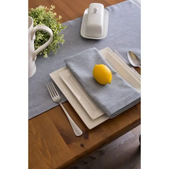 DII&reg; Solid Chambray Oversized Napkin, 6ct. Blue {4}