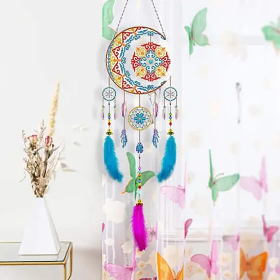 Sparkly Selections Moon Dreamcatcher Diamond Painting {1}