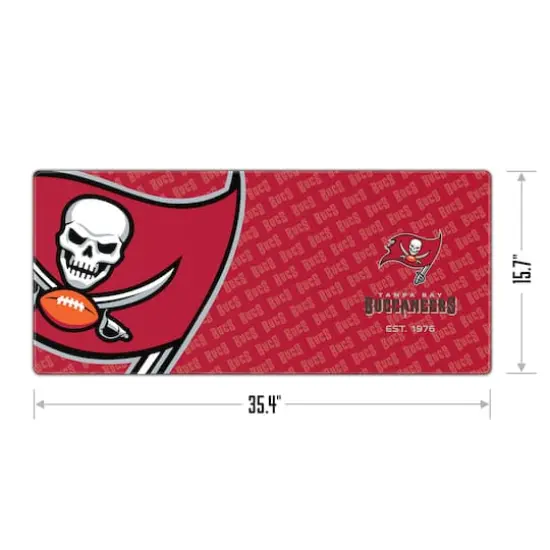 Logo Series Desk Pad Tampa Bay Buccaneers {4}