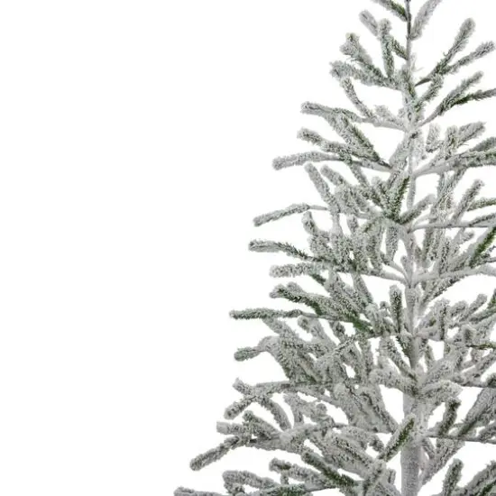 5ft. Unlit Flocked Alpine Twig Artificial Christmas Tree {5}