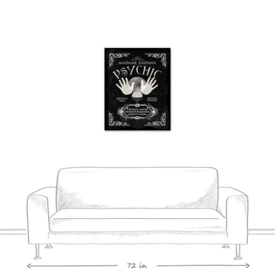 Psychci Readings 5 24" x 30" Canvas Wall Art {6}