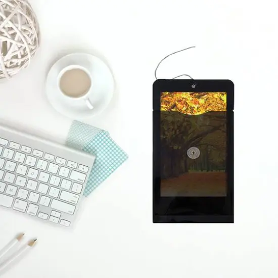 JAM Paper 6.25" x 9.25" Button & String Tie Closure Plastic Envelopes, 12ct. Black {7}