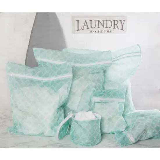 DII&reg; Aqua Lattice Mesh Laundry Bags, Set B {5}