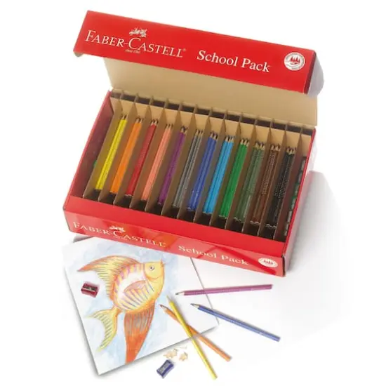 Faber-Castell&reg; 288-Piece Watercolor Pencils School Pack {1}