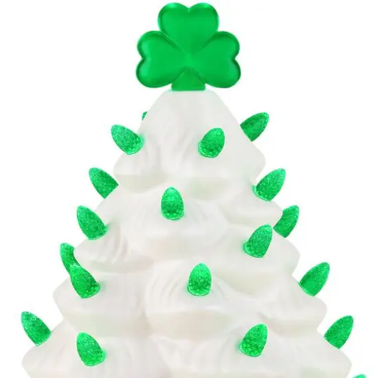 Mr. Lucky 10" Ceramic Shamrock Tree {5}