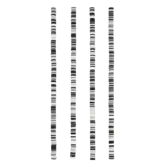 Clay Heishi Beads, 6mm by Bead Landing&trade; Black {1}