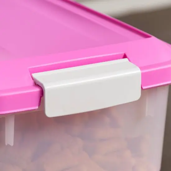 Iris&reg; Pink Airtight Container Set with Buckle Lids {10}