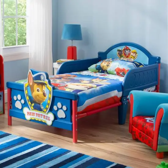 Paw Patrol 3D Toddler Bed {3}