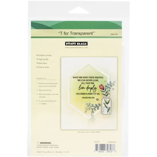 Penny Black&reg; Condolences Clear Stamps {3}