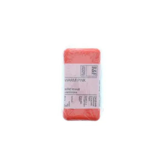 R&F&reg; Encaustic Paint Cake, 40mL Warm Pink {1}