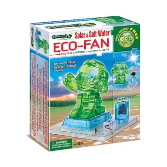 Greenex Solar & Salt Water Eco-Fan {1}