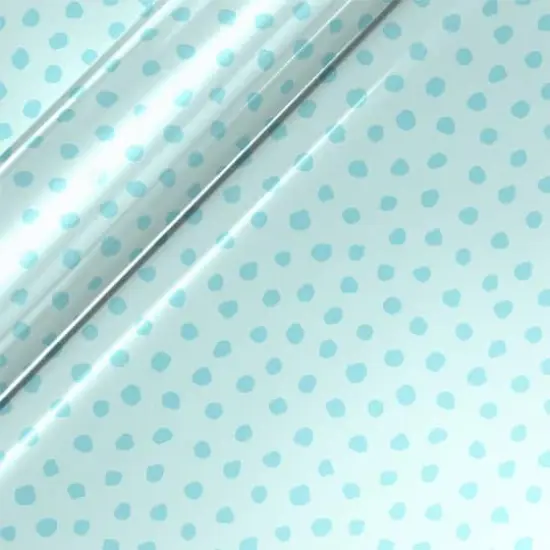 Siser® EasyPatterns® Plus Painted Dots Heat Transfer Vinyl Blue/Blue {1}