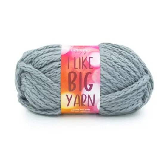 Lion Brand&reg; I Like Big Yarn Steel {1}