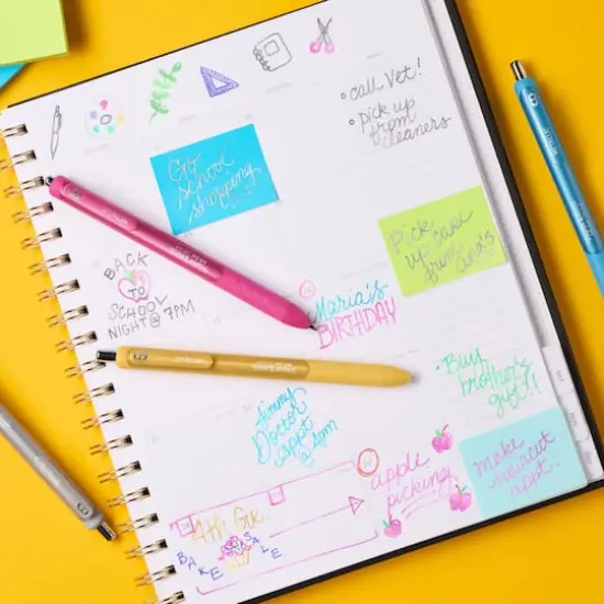 Paper Mate&reg; InkJoy&reg; Medium Point Metallic 10 Color Retractable Gel Pen Set {8}