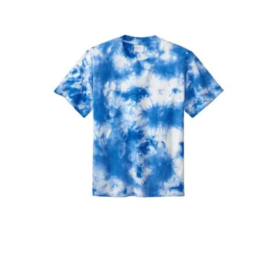 Port & Company&reg; Crystal Tie-Dye Youth T-Shirt Sky Blue {2}