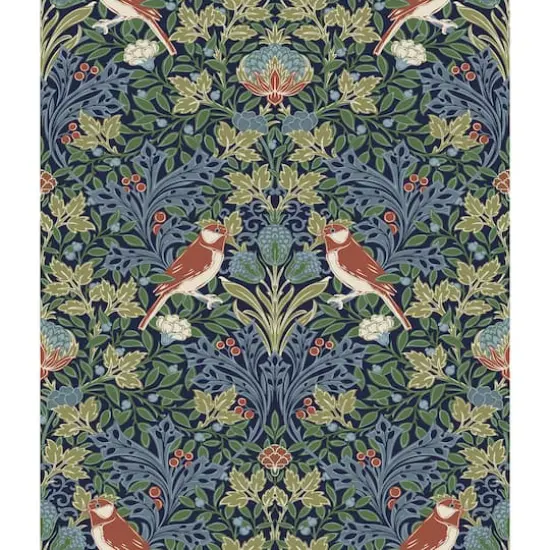 RoomMates Garden Aviary Peel & Stick Wallpaper Jewel {1}