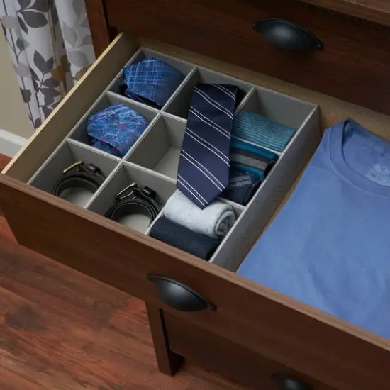 Household Essentials Drawer Organizer Tray Gray {4}